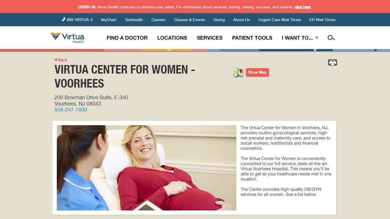 Virtua Center for Women - Voorhees